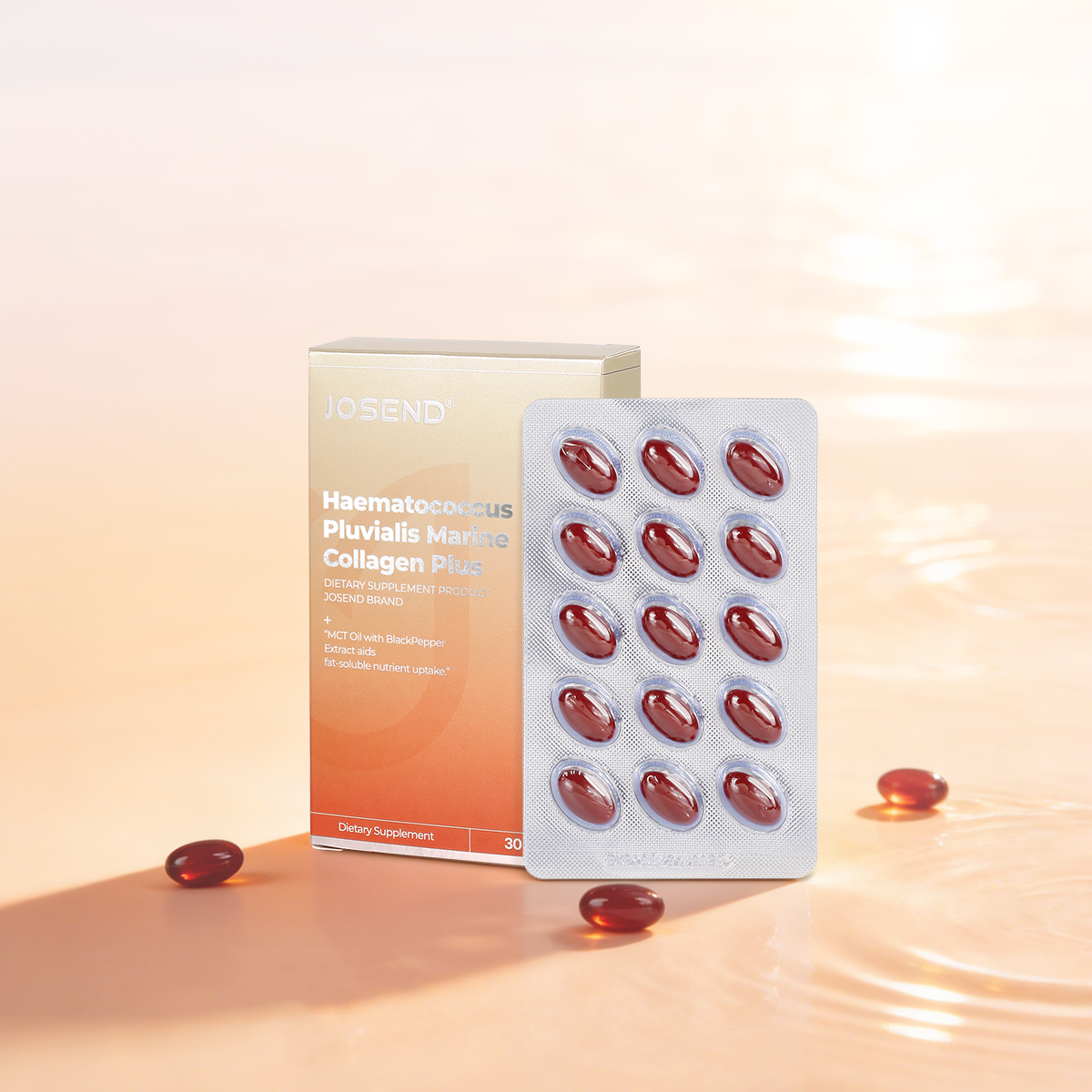 Haematococcus Pluvialis Marine Collagen Plus