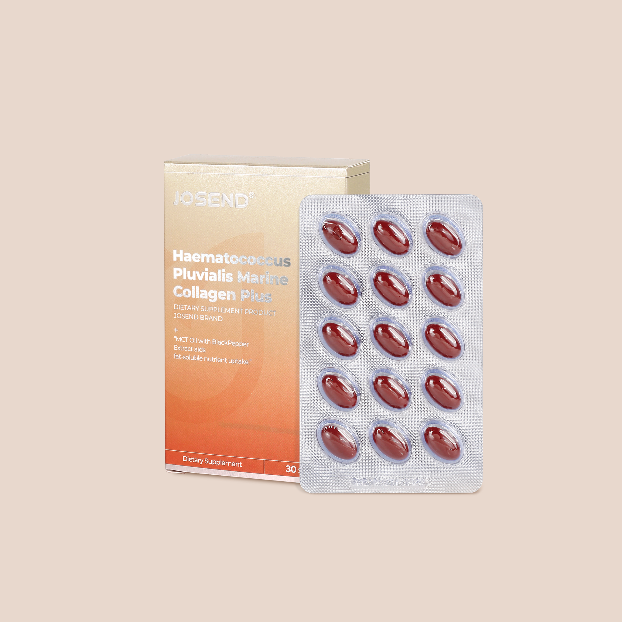 Haematococcus Pluvialis Marine Collagen Plus